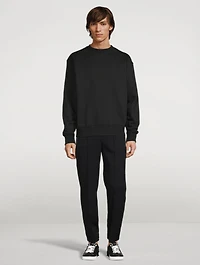 Wool Tapered Sweatpants