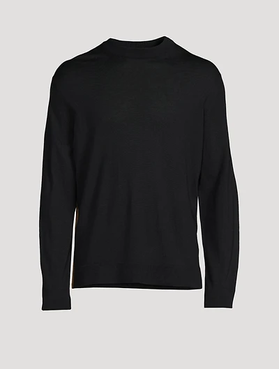 Wool Cashmere And Silk Sweater