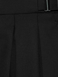Wool Adjustable-Hem Pants