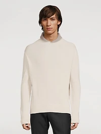 Cashmere Shawl-Neck Sweater