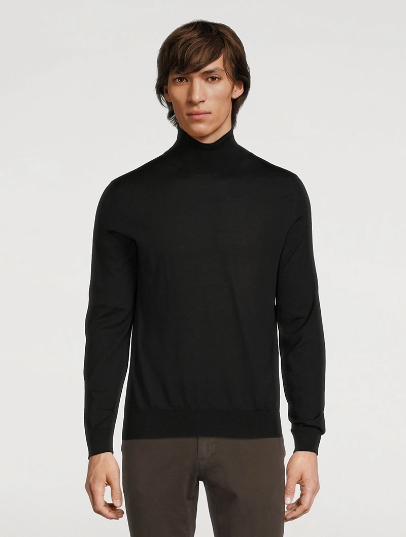 Wool Turtleneck Sweater
