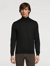 Wool Turtleneck Sweater