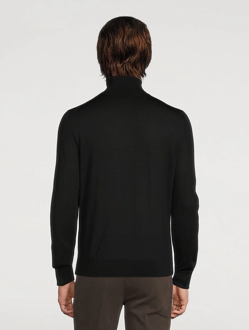 Wool Turtleneck Sweater