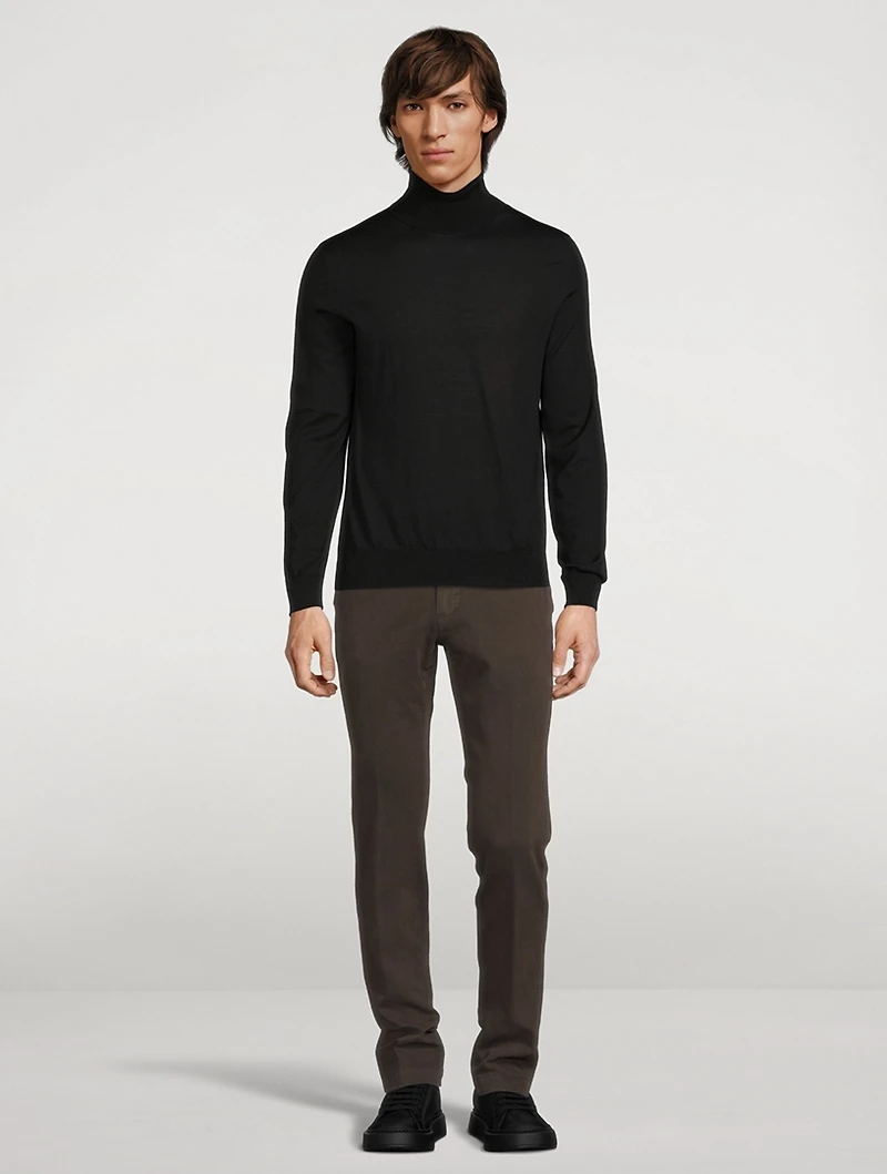Wool Turtleneck Sweater