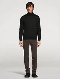 Wool Turtleneck Sweater