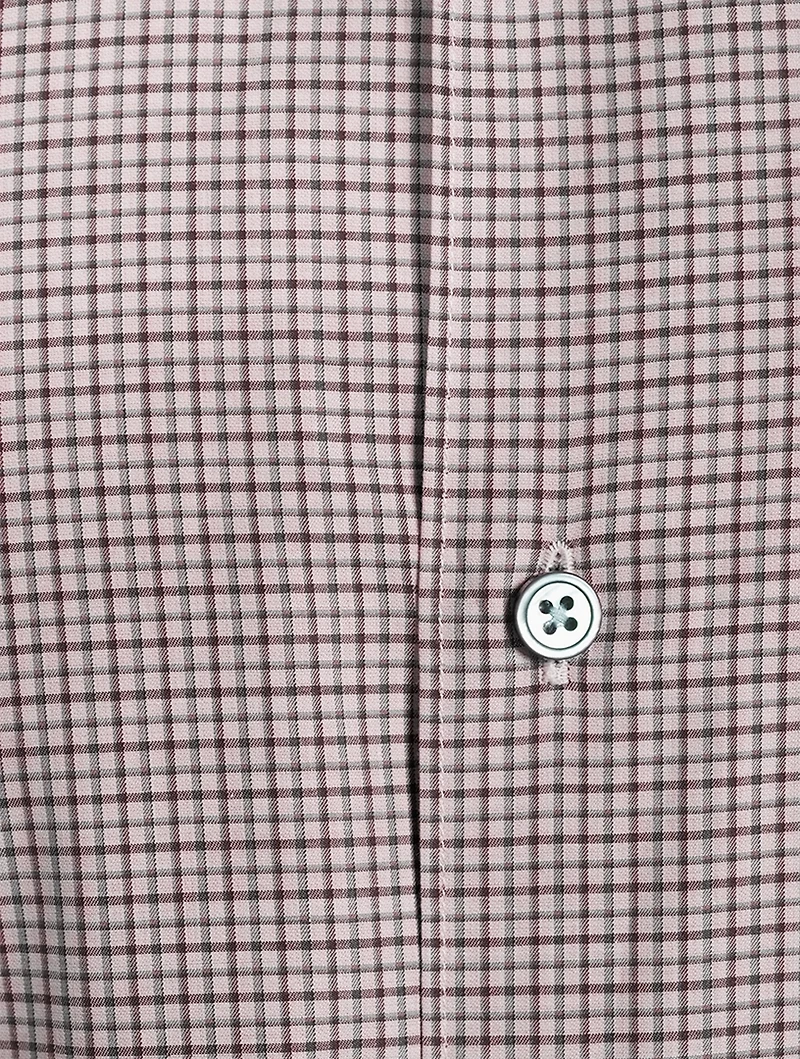Cotton Shirt Check Print