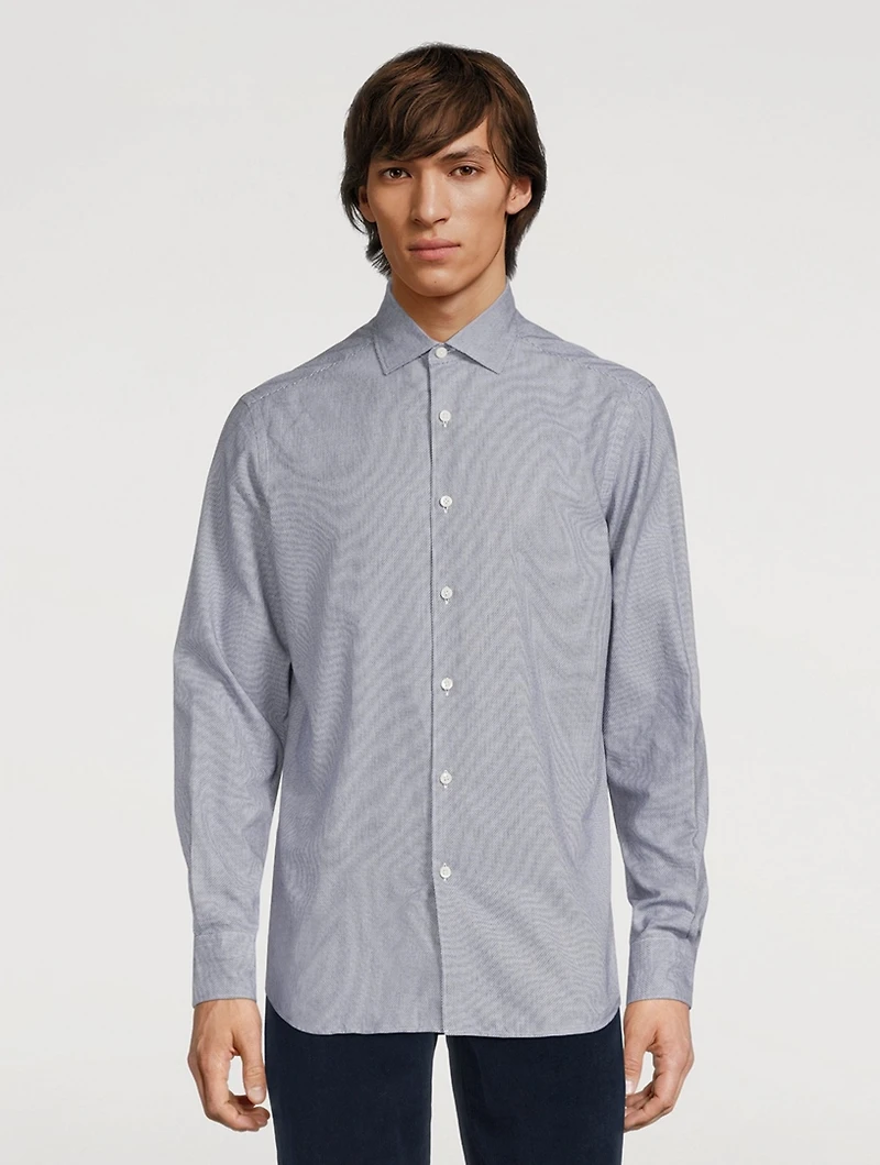 Cotton Long-Sleeve Shirt