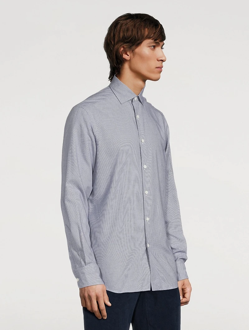 Cotton Long-Sleeve Shirt