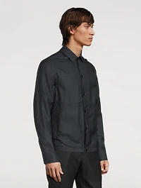 Wool And Silk Overshirt