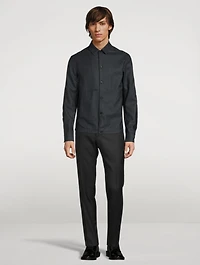 Wool And Silk Overshirt