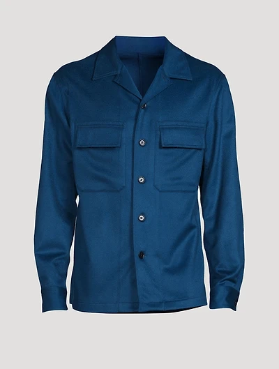 Cashmere Oversized Overshirt