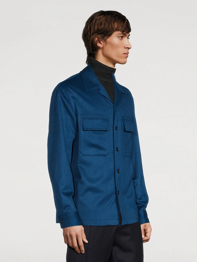 Cashmere Oversized Overshirt
