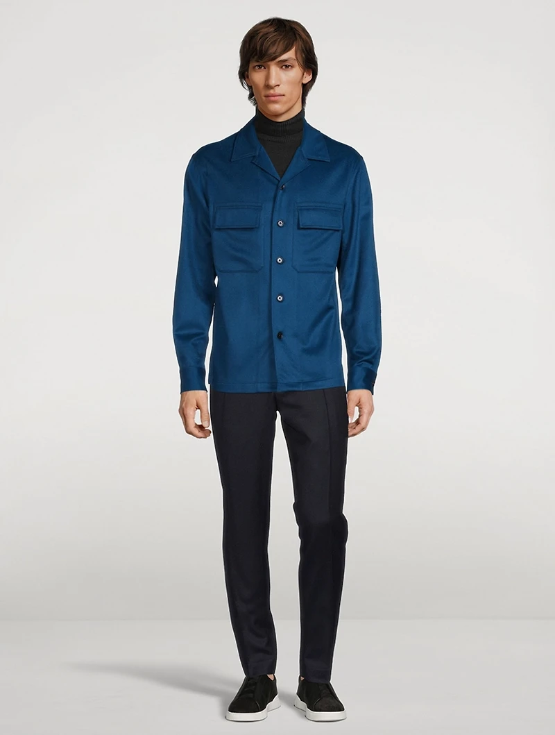 Cashmere Oversized Overshirt