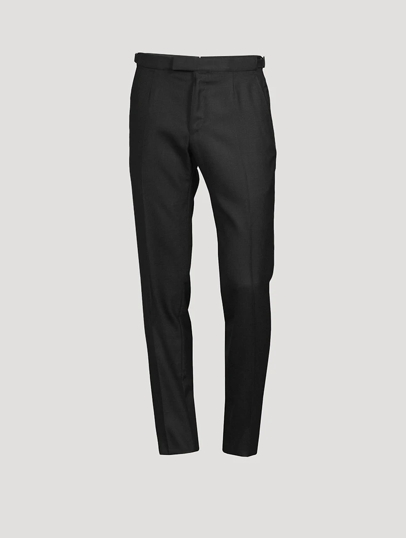 Wool And Silk Pants