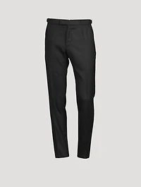 Wool And Silk Pants