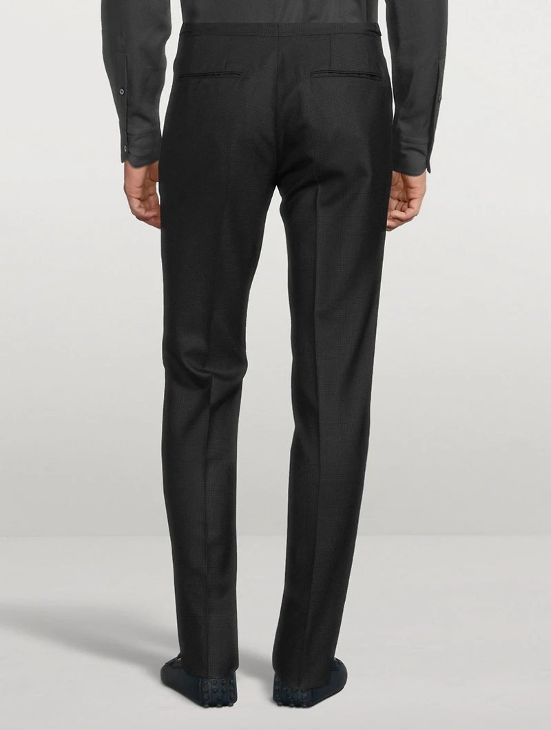Wool And Silk Pants