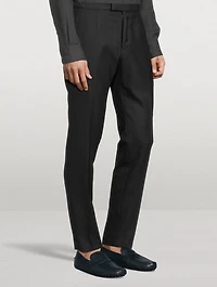 Wool And Silk Pants