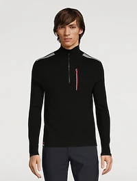 Troyer Wool Half-Zip Sweater
