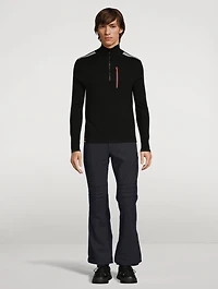 Troyer Wool Half-Zip Sweater