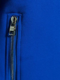 Selvedge Logo Tape Zip Hoodie