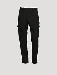 Wool Twill Cargo Pants