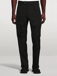 Wool Twill Cargo Pants