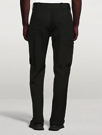 Wool Twill Cargo Pants