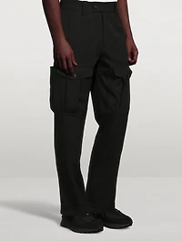 Wool Twill Cargo Pants