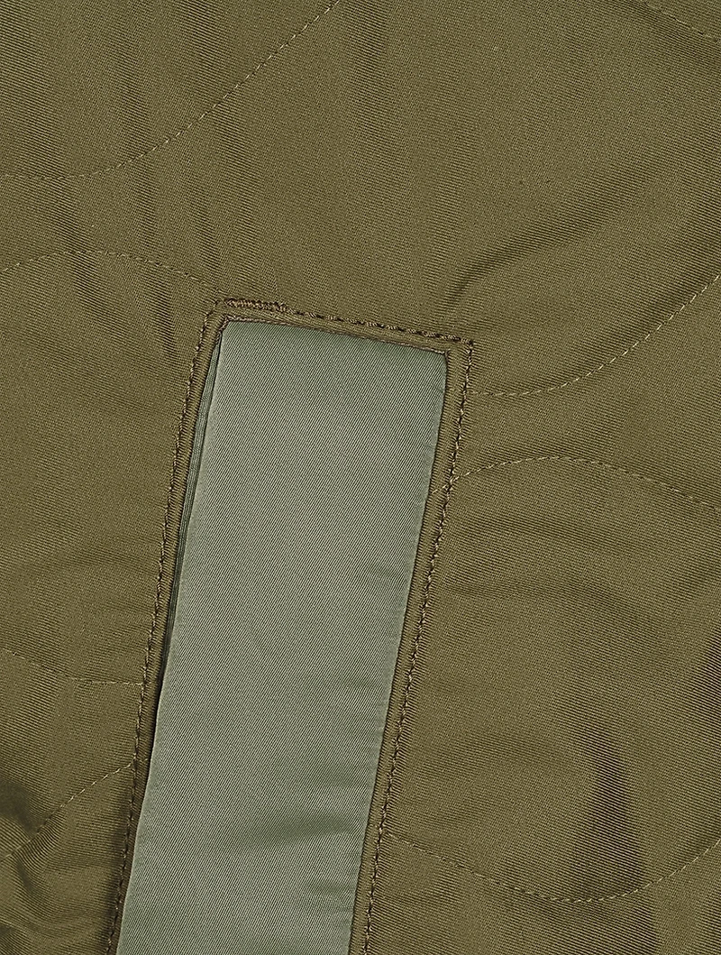Nylon Twill Blouson Jacket