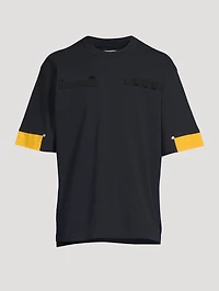 Cotton T-Shirt With Zipper