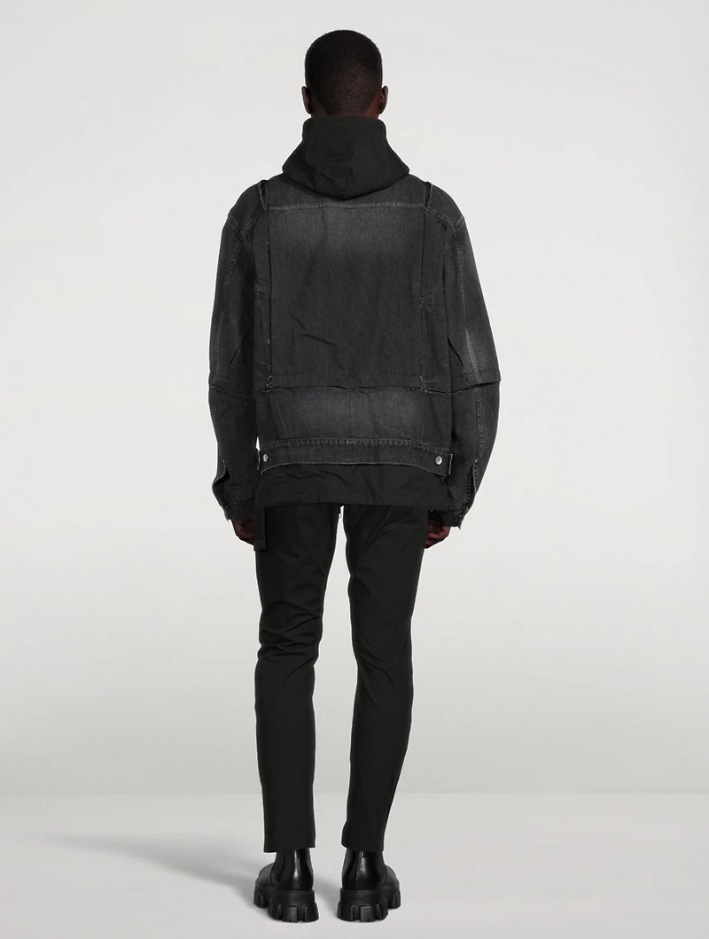 Denim Blouson Jacket