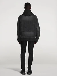 Denim Blouson Jacket
