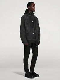 Denim Blouson Jacket