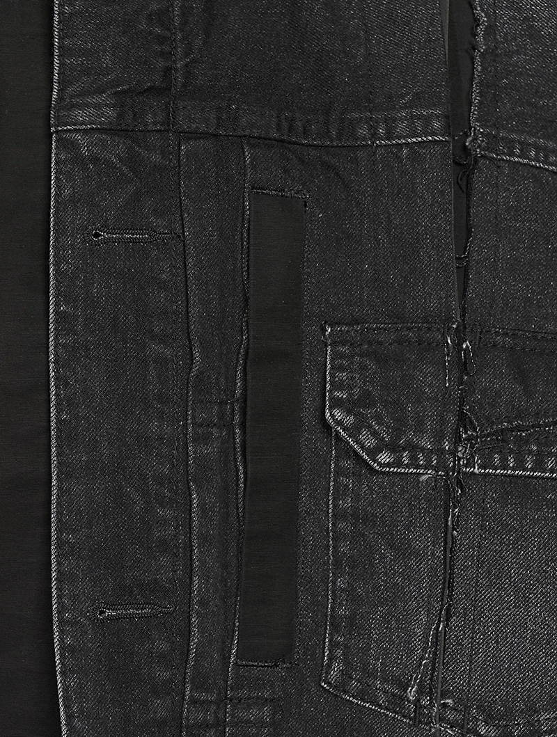 Denim Blouson Jacket