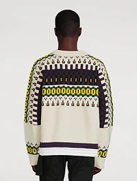 Wool Knit Pullover Sweater