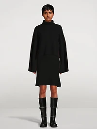 Contrast Stitch Virgin Wool Sweater
