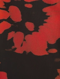 Midi Skirt Sunflower Print