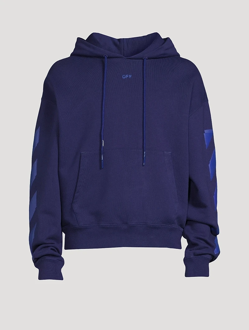 Rubber Arrows Cotton Hoodie