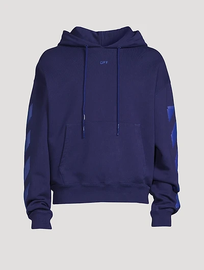 Rubber Arrows Cotton Hoodie
