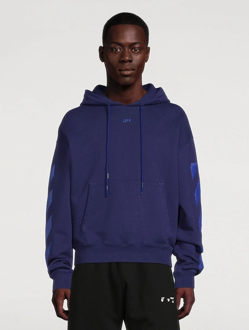 Rubber Arrows Cotton Hoodie