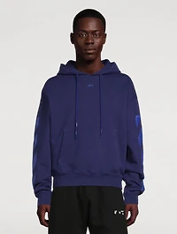 Rubber Arrows Cotton Hoodie