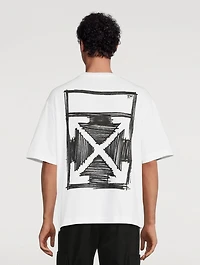 Negative Mark Cotton T-Shirt