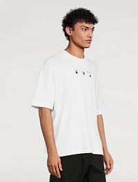Negative Mark Cotton T-Shirt