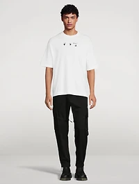 Negative Mark Cotton T-Shirt