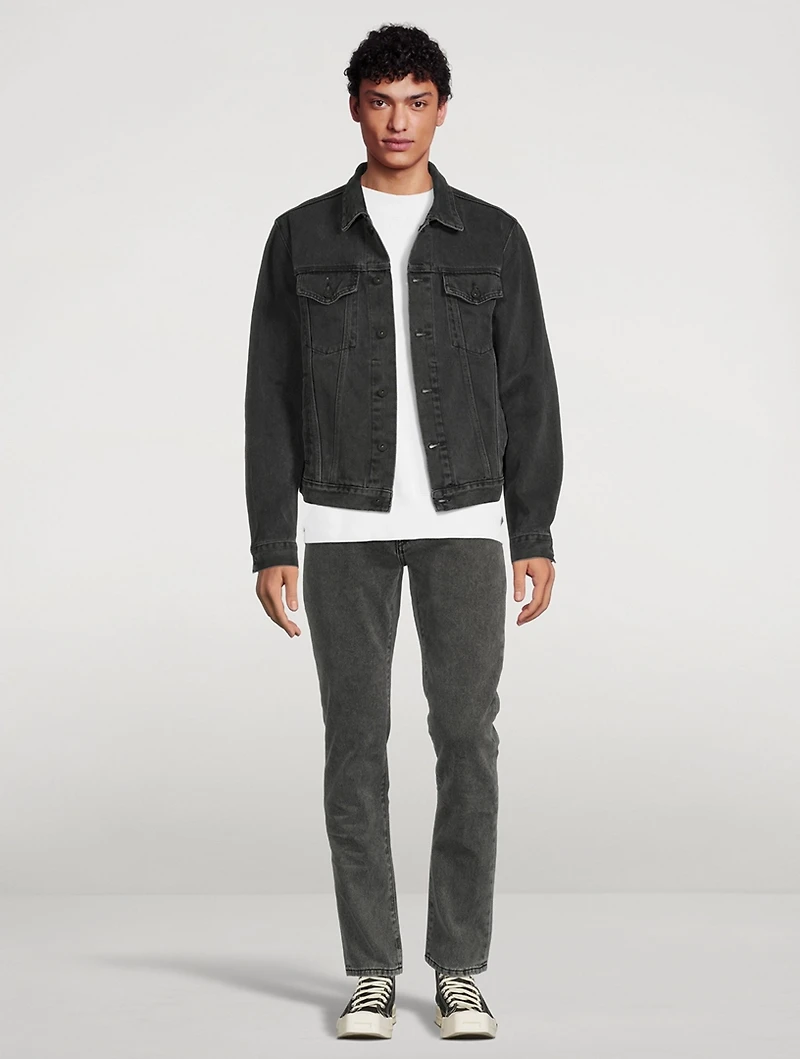Negative Mark Slim-Fit Denim Jacket