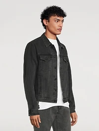 Negative Mark Slim-Fit Denim Jacket