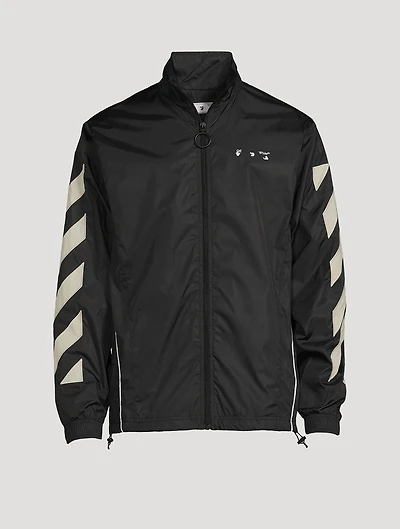 Diagonals Nylon Jacket