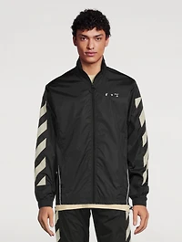 Diagonals Nylon Jacket