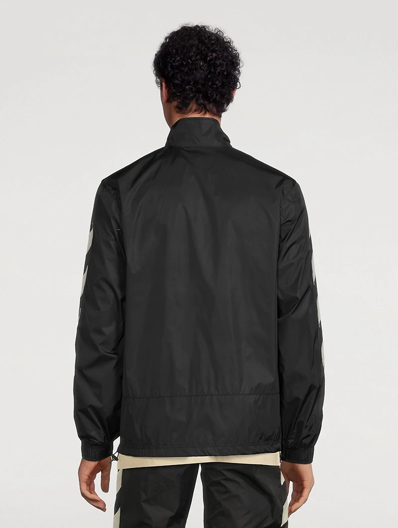 Diagonals Nylon Jacket