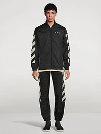 Diagonals Nylon Jacket